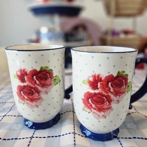 The Pioneer Woman Heritage Floral Set Of 2 Mugs